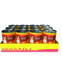 JOSERA JosiCat Hovädzie v omáčke 12 x 415g Konzerva pre dospelú mačku