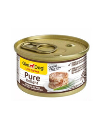 GIMDOG Pure Delight Chicken&Beef 85 g