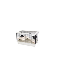 INTERZOO BUNNY 80 DE LUXE Klietka pre králiky 78 cm tmavosivá