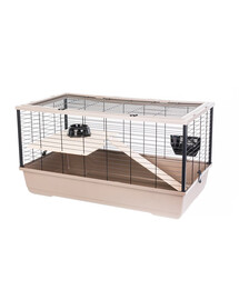 INTERZOO Bunny 100 De Luxe Klietka pre hlodavce 100 cm Mocca