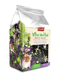 VITAPOL Vita Herbal Kvety slezu pre hlodavce a králiky 15g