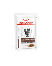 ROYAL CANIN Veterinary Diet Cat Gastro Intestinal Moderate Calorie 12 x 85g