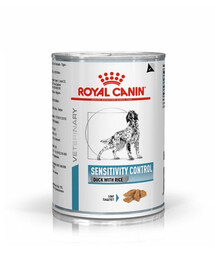 ROYAL CANIN Dog sensitivity control duck vlhké krmivo pre dospelé psy s nežiaducimi reakciami na krmivo 410 g