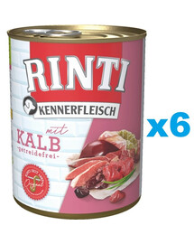 RINTI Kennerfleisch Teľacie 6x400 g
