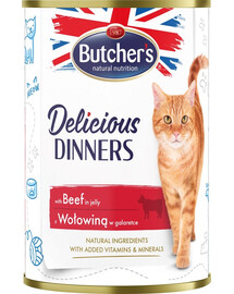 BUTCHER'S Delicious Dinners s hovädzím 400g
