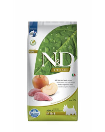 Farmina N & D Grain Free Boar & Apple Adult Mini Dog 7 kg
