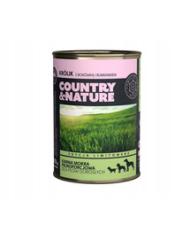 COUNTRY&NATURE Krmivo pre králiky bez obilnín 400 g