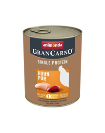 GranCarno Single Protein Adult Chicken pure 800 g kurczak dla dorosłych psów