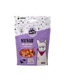 MR. BANDIT Sushi 500 g Kačacia pochúťka s rybou pre psov