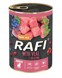 RAFI Veal z cielęciną 400 g mokra karma dla psa