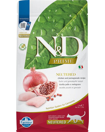 N&D Cat Chicken & Pomegranate Neutered 1.5 kg