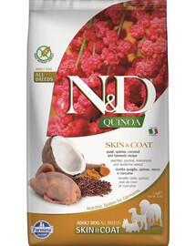 Dog Quinoa Skin & Coat Quail 2.5 kg