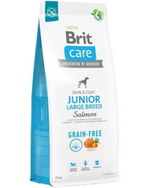 Care Grain-free Junior Large Breed karma sucha z łososiem 12 kg