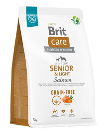 BRIT Care Grain-free Senior&Light s lososom 3 kg