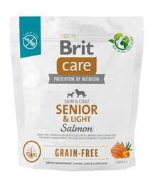 Care Grain-free Senior&Light karma sucha z łososiem 1 kg