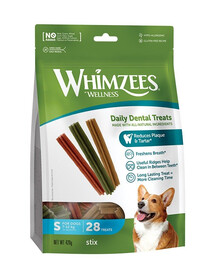 WHIMZEES dentálne maškrty Stix S 28 ks