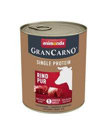 GranCarno Single Protein Adult Beef pure 800 g wołowina dla dorosłych psów