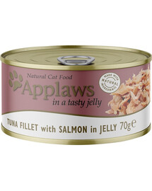 APPLAWS Cat Tuna Fillet & Salmon in Jelly 70g