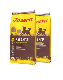 JOSERA Balance 2 x 12,5kg dla starszych lub mało aktywnych psów
