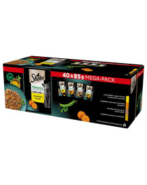 SHEBA Nature’s Collection hydinové kúsky v želé 40x85 g