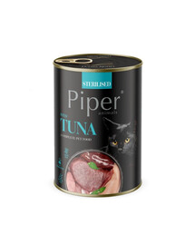 PIPER Cat Sterilised Tuniak 400g