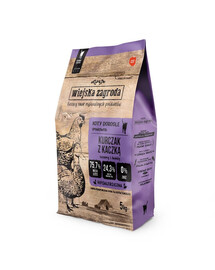 WIEJSKA ZAGRODA Kuracie mäso a kačica pre mačku 5kg