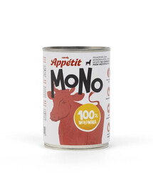 APPETIT MONO Monoproteinowa karma z wołowiną 400 g