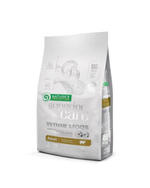 NATURES PROTECTION Superior Care White Dogs Lamb Adult Small and Mini Breeds 10 kg s jahňacinou pre malé psy s bielou srsťou