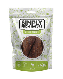 SIMPLY FROM NATURE Meat Strips pre psov 80 g