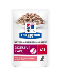 HILL'S Prescription Diet i/d Digestive Care s lososom 12x85g