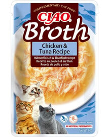 INABA Cat CIAO Broth Bulion Chicken & Tuna 40g