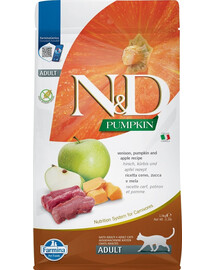 N&D GF Pumpkin CAT Venison & Apple 1,5 kg