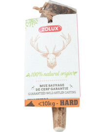 ZOLUX Celé jelenie parohy Hard XS prírodná pochúťka pre psov