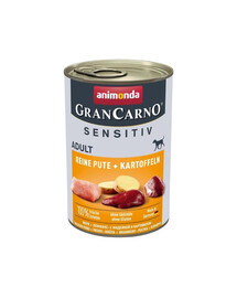 ANIMONDA Grancarno Sensitive morčacie a zemiaky 400 g