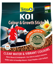 TETRA Food Pond KOI Color & Growth Sticks Krmivo pre KOI kapry 4 l