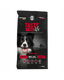 BIOFEED TASTY LIFE Premium s hovädzím mäsom pre psov stredných a veľkých plemien 15 kg