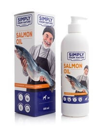 SIMPLY FROM NATURE Salmon oil Lososový olej  500 ml