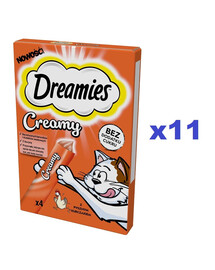 DREAMIES Pochúťka pre mačky s lahodným kuracím mäsom 44x10g