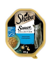 SHEBA Sauce Collection 22x85 g kúskov v tuniakovej omáčke