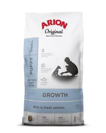 ARION Original Growth Puppy Small Salmon Rice 7 kg