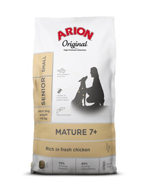 ARION Original Mature 7+ Senior Small Chicken Rice 7 kg