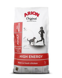 ARION Original High Energy Adult All Breeds Chicken Rice 12 kg