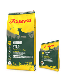 JOSERA YoungStar 12,5kg + 900g ZADARMO