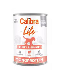 CALIBRA Dog Life Puppy&Junior Lamb & Rice 400 g
