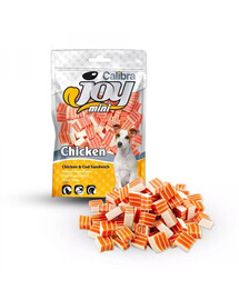 CALIBRA Dog Joy Mini Chicken&Cod Sandwich 70 g