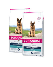 EUKANUBA Adult Breeds Specific German Shepherd Chicken 2 x 12 kg