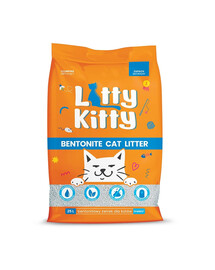 LITTY KITTY Bentonit - Prírodné bentonitové stelivo 25 L (20 kg)