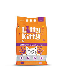 LITTY KITTY Bentonit - Levanduľové bentonitové stelivo 5 L (4 kg)