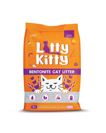 LITTY KITTY Bentonit - Levanduľové bentonitové stelivo 25 L (20 kg)