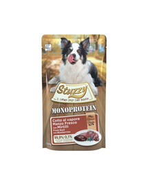 STUZZY Dog Monoprotein Hovädzie mäso s bobuľami 150g